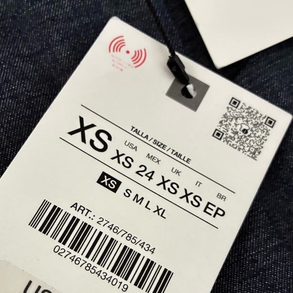 Zara NWT linen dart vest 2746/785 - Picture 9 of 9